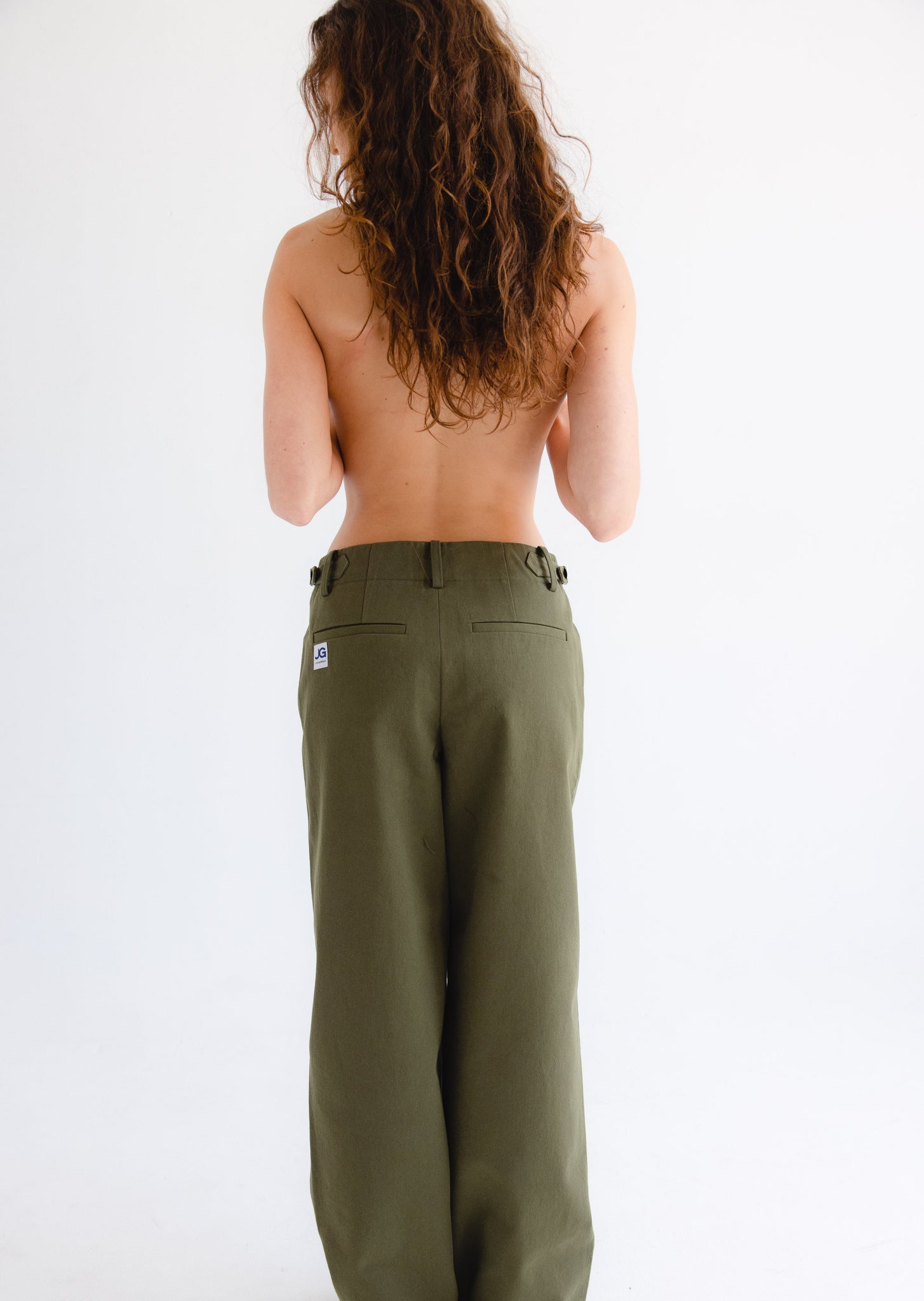 Olive Utility Pants