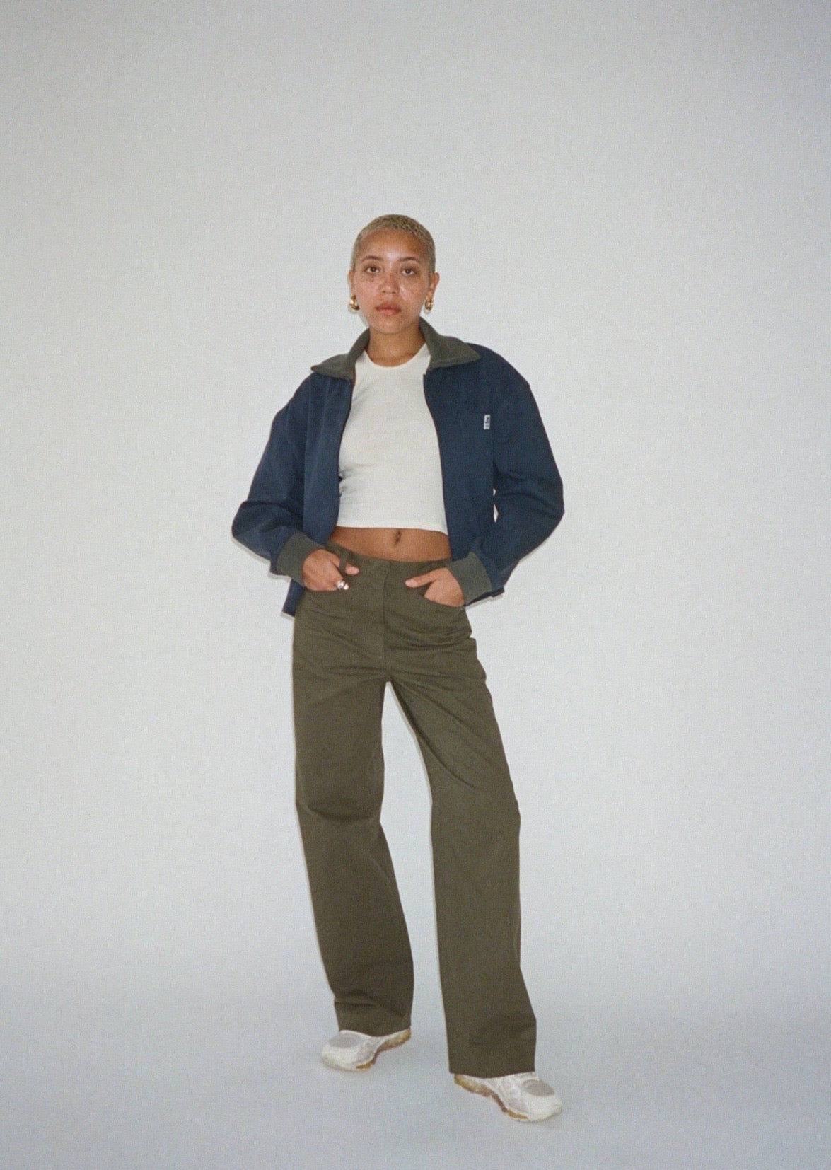 Olive Utility Pants