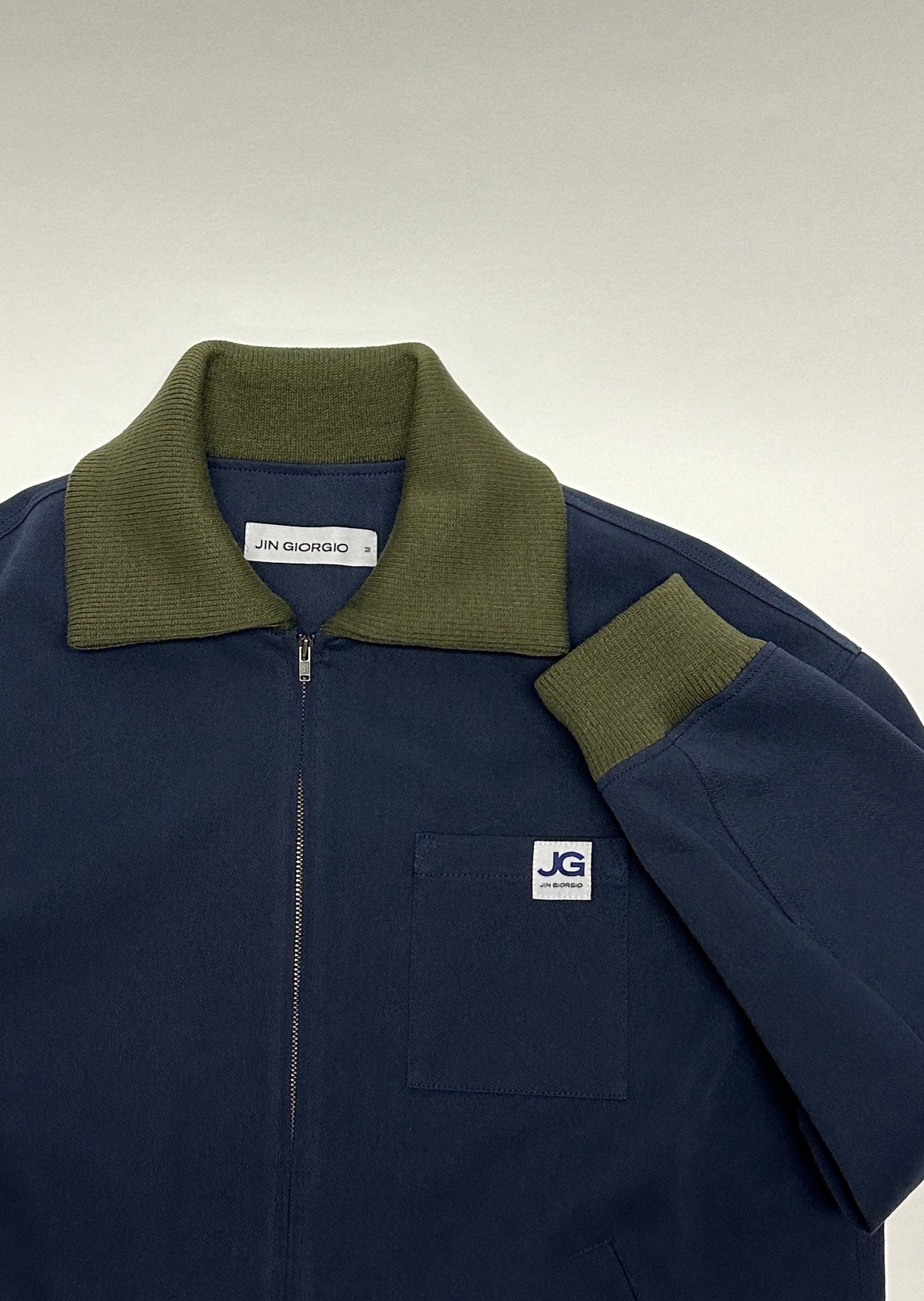 Navy Utility Jacket – JIN GIORGIO